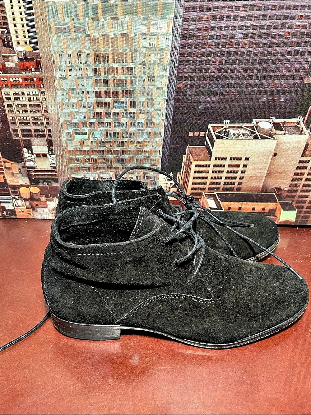 Frye women Black Lace-Up Shoes US 8 D